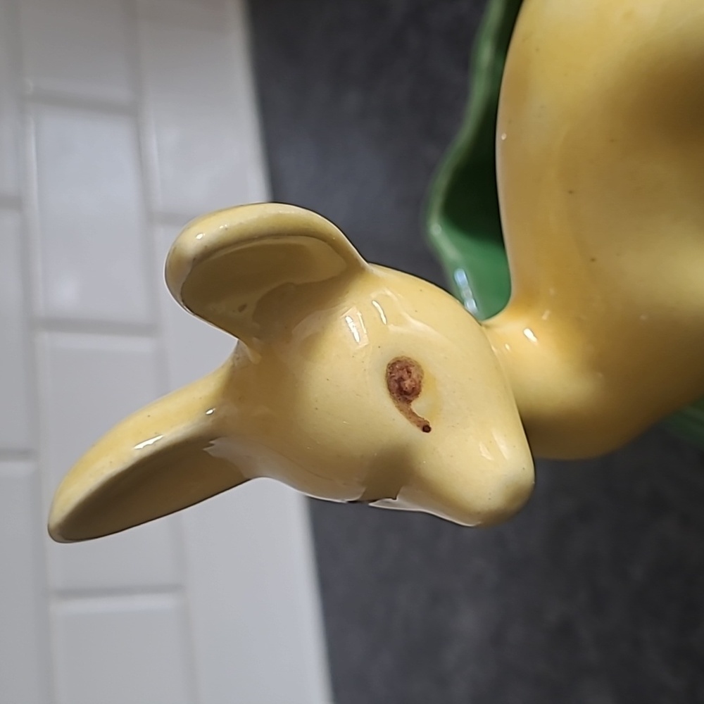Shawnee Art Pottery Yellow Deer Planter  - Vintage MCM - Picture 7 of 13